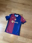 Authentic Nike Fc Barcelona Raphinha         2024 25 Home Jersey  size Medium  