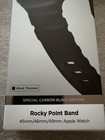 Nomad Carbon Black Rocky Point Band Apple Watch Black Titanium Special Edition