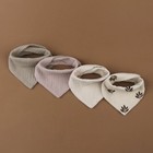 Cotton Baby Feeding Bibs High Absorbent Spit-up Saliva Towel Shower Gift For Kid