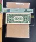 Fr  1907-g 1969d  1 Federal Reserve Note Chicago  misalignment Error  Pmg 40