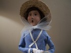 Byers Choice Caroler Ocean Nautical Victorian Woman Basket Of Shells Conch Shell