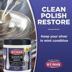 Weiman Jewelry Polish Cleaner  Tarnish Remover Wipes - 20 Count - Use On Silver
