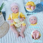 Silicone Reborn Baby Doll Girl    handmade Doll With Real Life Soft Weighted Body