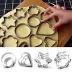 Cookie Mould Stainless Steel Baking Cake Cookie Cutter Set Geometric Forms Mold