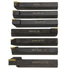 Carbide Indexable Turning Tool 1 2  7 Pc Lathe Tool Bit Set Thread Holder
