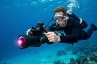 700w Electric Underwater Sea Scooter 7 Mph 11km h Diving Snorkeling 2-hr Battery