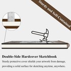 Fuxi 9  X 12  Sketch Book  Top Spiral Bound Sketch Pad  100 Sheets 68lb 100gsm A