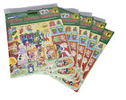Lot 5 Sticker Advent Calendar Santa s House Peel N Reveal Really Good Ideas