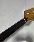Aaa Roasted Flame Maple Fretless Bass Guitar Neck 20 Frets Rosewood Fretboard