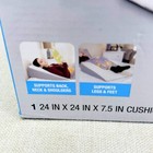 Cvs Health Foam Bed Wedge Cushion Memory Foam 24x24x7 5 White Gray Nib