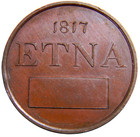1817 Etna  Steam-paddle Boat Ticket Conder Token   01107 