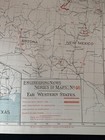 1892 Industrial Illustration Color Railroad Map Far Western States