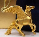 Pegasus Estee Lauder Solid Perfume Compact Jeweled Full With Box 2002 Intuition