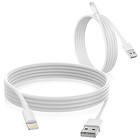 Apple Iphone Charger Cable  2 Pack Original Lightning To Usb 6ft 2pack White