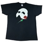Vintage Phantom Of The Opera Glow In The Dark Mask T Shirt Mens Xl 1986 Broadway