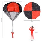 3pcs  parachute Toys For Kids Tangle Free Outdoor Flying Parachute Men Outside