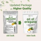2 In 1 Oil Of Oregano   Black Seed Softgels Count With Carvacrol immune Support 