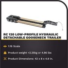 Diecast Masters 1 16 Scale Xl 120 Gooseneck Lowboy Trailer Dcm27008