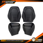 2015-2021 For Mercedes-benz Glc300 C-class Front   Rear Row Seat Cover Blk