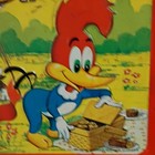 Aladdin Woody Woodpecker Metal Lunchbox Pre-1970 Vintage Character Lunch Box