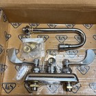 T s Brass B-1146-cfa-vf05 Workboard Faucet  4 Inch Wall Mount  132x Swivel Goose