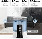 Ultrasonic Humidifiers 6l For Bedroom Large Room Office Cool Mist Air Humidifier