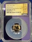 2026 Niue Spinosaurus Reverse Proof Pf70 2g  2 Gold-purple Core Bert Label