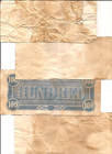 Lot Of 4 Reproduction Antiqued U s  Civil War Era Note Paper Money Bills  Lot L1
