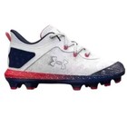 New Under Armour 3026596-100 Harper 8 Tpu Jr Usa Baseball Cleats 1 5  2 5  5 5