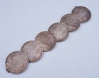 Antique 1780 Austrian Thaler 800 833 Silver Bracelet Vintage Heavy Austria