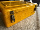 Vintage Us Military Equipment Case Yellow C-2058 a1c-17 Cy-1411 g1c-3