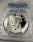 1971-s Eisenhower Ike Silver Dollar Proof  1 Pcgs Pr70 Dcam Deep Cameo Wow 
