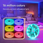 100ft Led Strip Lights  Smart Light With App Remote Control  Rgb Led 2roll 50ft