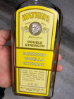 Antique Watkins Vanilla Extract Bottle W Original Label Winona Minnesota Mn Mint