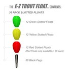 Trout Magnet E-z Trout Float Fishing Bobbers  Easy Depth Adjustment  I