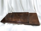 Singer Wood Table Top  Treadle Sewing Machine Base  Cabinet Part Vintage M 