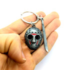 Jason Voorhees Keychain Friday The 13th Halloween Movie Key Chain keyring Gift