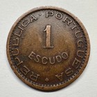 1963 Angola 1 Escudo - Coin  c-070