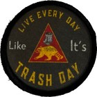 Red Baron  Rough Week Morale Patch Tactical Army Hook Military Usa