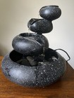 Four Tier Bowl Indoor Decor Flow Meditation Granite  Tabletop
