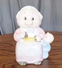 Vintage Ron Gordon Designs Mama Pig And Baby Ceramic Cookie Jar 1986