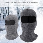 Winter Balaclava Beanie Hat Full Face Mask Windproof Fleece Hood Kniten Warm Cap