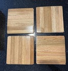 Oak Parquet Floor  20pcs 6 x6 x5 16   Hartco Natural 5 Sq Ft New 