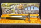  new  Medieval Short Sword  Stainless Blade W cast Metal Handle  Wood Scabbard