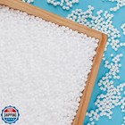 Aoodoom 80 000 Pieces Foam Beads For Slime  White Polystyrene Beads For Kids 
