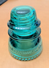 Hemingray No  42 Vintage Blue aqua Glass Insulator Usa Made Mint Condition