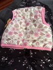 Baby Essentials Baby Girls Football Vest Sz 6 Mo  Nwt