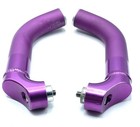 Answer Hyper Ends Purple Anodized 3dv Bar Ends Lightweight 90   s Mtb