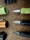 Lot 3 Lamy Safari Fountain Pen Medium Fine Nib F M Ef Spring Green Black Copper