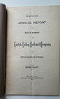Vintage 21st Annual Report Booklet 1876 Lehigh Valley Railroad Rr Pennsylvania